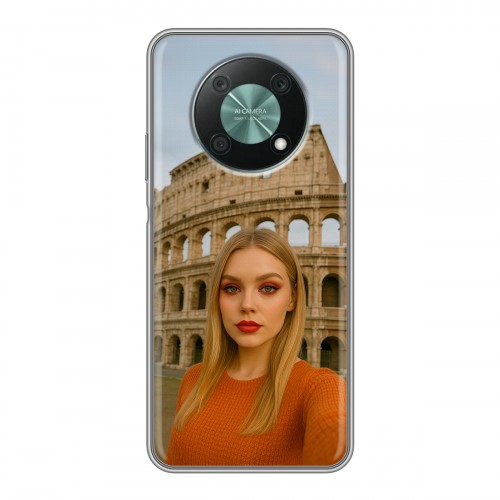 Дизайнерский силиконовый чехол для Huawei Nova Y90 чехол с фото