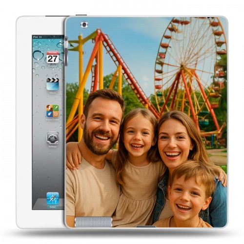 Дизайнерский пластиковый чехол для Ipad 2/3/4 чехол с фото