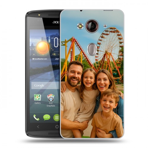 Дизайнерский пластиковый чехол для Acer Liquid E3 чехол с фото
