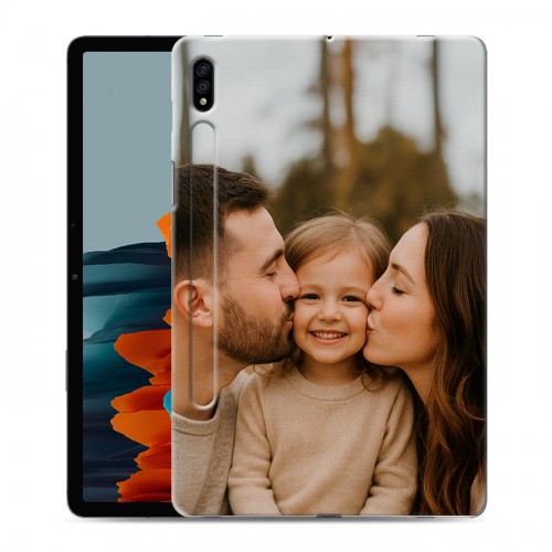 Дизайнерский силиконовый чехол для Samsung Galaxy Tab S7 чехол с фото