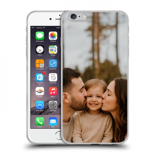 Дизайнерский силиконовый чехол для Iphone 6 Plus/6s Plus чехол с фото