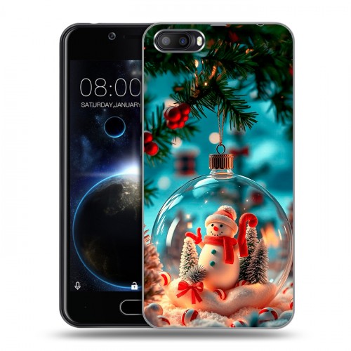 Дизайнерский пластиковый чехол для Doogee Shoot 2 Новый год