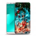 Дизайнерский пластиковый чехол для OPPO A83 Новый год