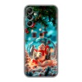 Дизайнерский силиконовый чехол для Samsung Galaxy A14 Новый год