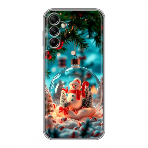Дизайнерский силиконовый чехол для Samsung Galaxy A14 Новый год