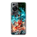 Дизайнерский силиконовый чехол для Huawei P60 Новый год