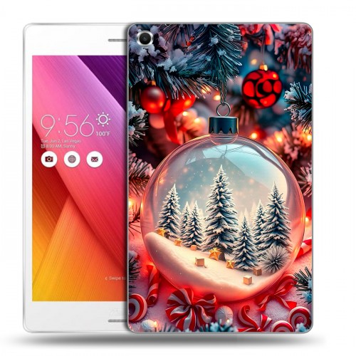 Дизайнерский силиконовый чехол для ASUS ZenPad S 8 Новый год