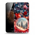 Дизайнерский пластиковый чехол для Huawei G8 Новый год