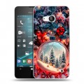 Дизайнерский пластиковый чехол для Microsoft Lumia 550 Новый год