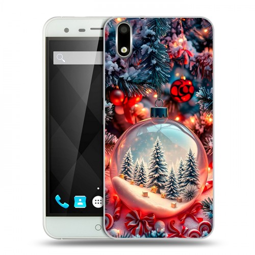 Дизайнерский пластиковый чехол для Ulefone Paris Новый год