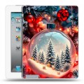 Дизайнерский пластиковый чехол для Ipad 2/3/4 Новый год