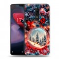 Дизайнерский пластиковый чехол для OnePlus 6 Новый год