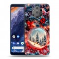 Дизайнерский пластиковый чехол для Nokia 9 PureView Новый год