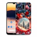 Дизайнерский силиконовый чехол для Nokia 2.3 Новый год