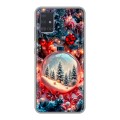 Дизайнерский силиконовый чехол для Samsung Galaxy A51 Новый год