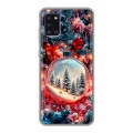 Дизайнерский силиконовый чехол для Samsung Galaxy A31 Новый год