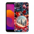 Дизайнерский силиконовый чехол для Huawei Honor 9S Новый год