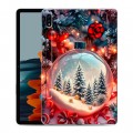 Дизайнерский силиконовый чехол для Samsung Galaxy Tab S7 Новый год