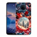 Дизайнерский силиконовый чехол для Nokia 5.4 Новый год