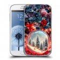 Дизайнерский пластиковый чехол для Samsung Galaxy Grand Новый год