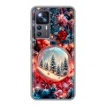 Дизайнерский силиконовый чехол для Xiaomi 12T Новый год