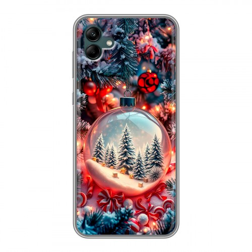 Дизайнерский силиконовый чехол для Samsung Galaxy A04 Новый год