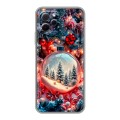 Дизайнерский силиконовый с усиленными углами чехол для Huawei Nova Y61 Новый год