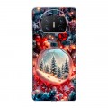 Дизайнерский пластиковый чехол для Huawei Mate X3 Новый год