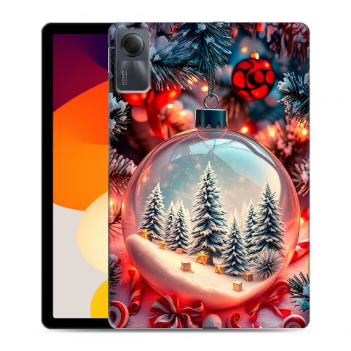 Дизайнерский силиконовый чехол для Xiaomi RedMi Pad SE Новый год