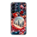 Дизайнерский силиконовый чехол для Samsung Galaxy A55 Новый год