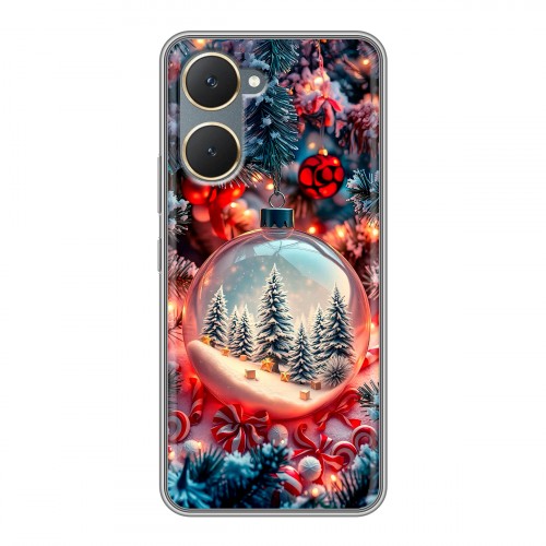 Дизайнерский силиконовый чехол для Vivo Y03 Новый год