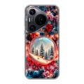 Дизайнерский силиконовый чехол для Huawei Pura 70 Pro Новый год