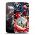 Дизайнерский пластиковый чехол для Lenovo Vibe X Новый год