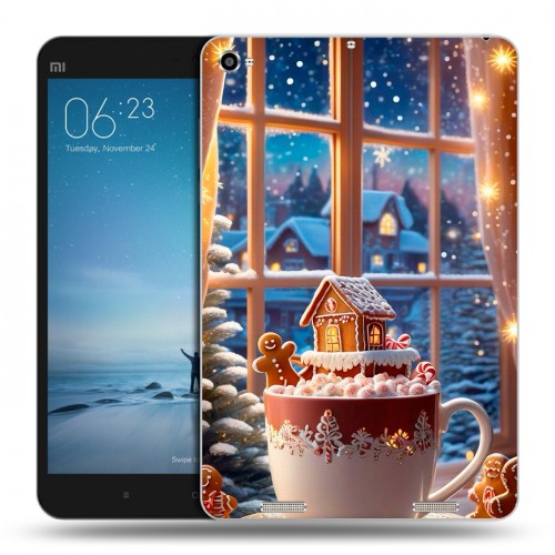 Дизайнерский силиконовый чехол для Xiaomi Mi Pad 2 Новый год