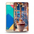 Дизайнерский силиконовый чехол для Samsung Galaxy A9 Новый год