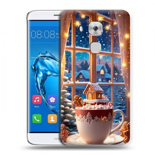 Дизайнерский пластиковый чехол для Huawei Nova Plus Новый год