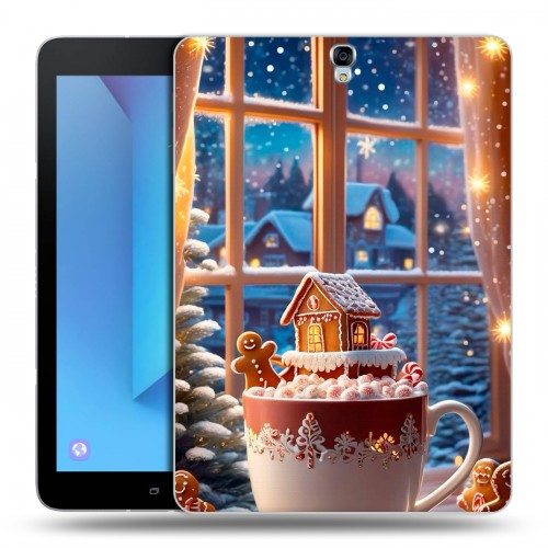 Дизайнерский силиконовый чехол для Samsung Galaxy Tab S3 Новый год