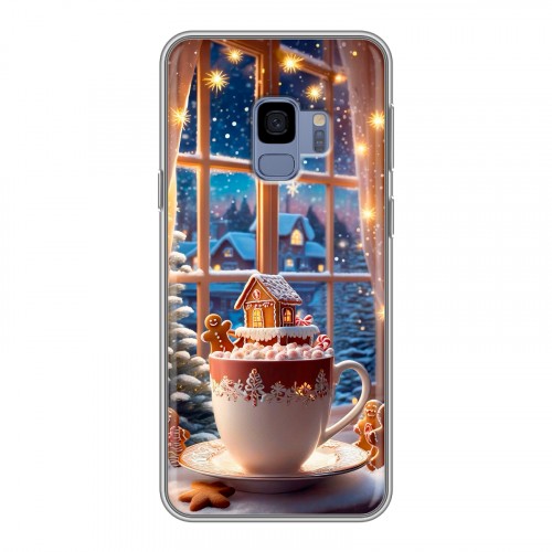 Дизайнерский силиконовый чехол для Samsung Galaxy S9 Новый год