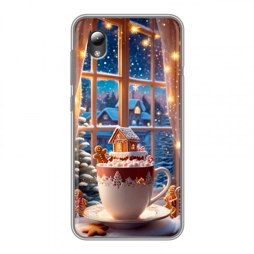 Дизайнерский силиконовый чехол для ZTE Blade A3 (2019) Новый год