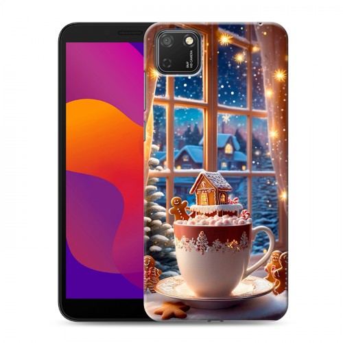 Дизайнерский силиконовый чехол для Huawei Honor 9S Новый год
