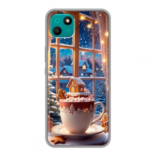 Дизайнерский силиконовый чехол для Wiko T10 Новый год