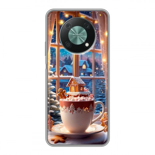 Дизайнерский силиконовый чехол для Huawei Nova Y90 Новый год