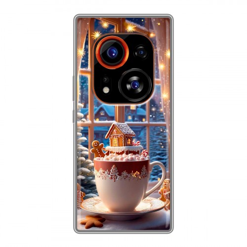 Дизайнерский силиконовый чехол для Tecno Phantom X2 Pro Новый год