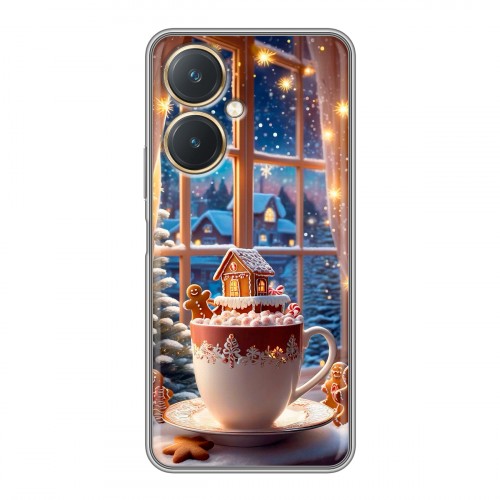 Дизайнерский силиконовый чехол для Vivo Y27 4G Новый год