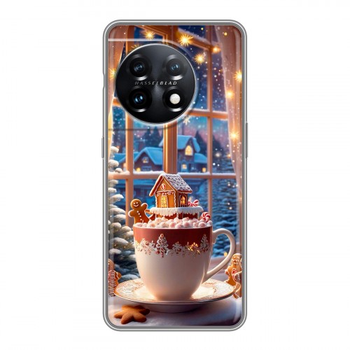 Дизайнерский силиконовый чехол для OnePlus 11 Новый год