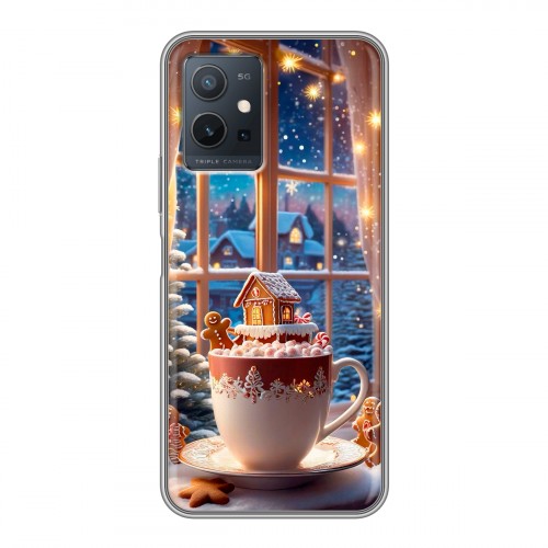 Дизайнерский силиконовый чехол для Vivo Y55 5G Новый год