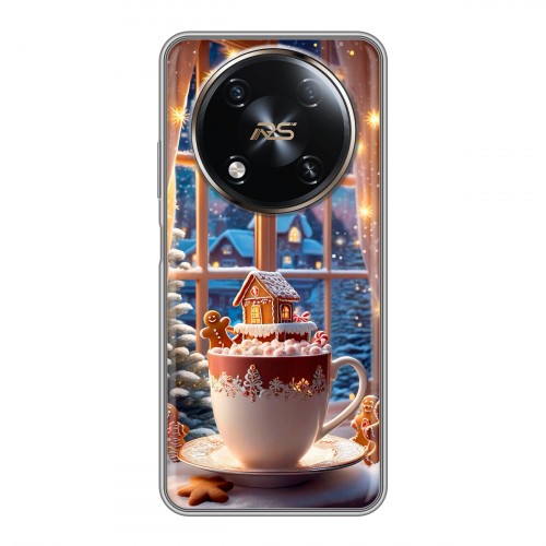 Дизайнерский силиконовый чехол для Itel RS4 Новый год