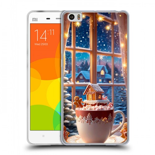 Дизайнерский пластиковый чехол для Xiaomi Mi Note Новый год