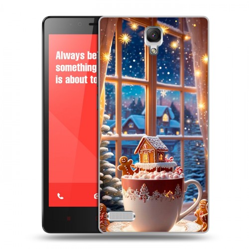 Дизайнерский пластиковый чехол для Xiaomi RedMi Note Новый год