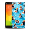 Дизайнерский пластиковый чехол для Xiaomi Mi4i Новый год
